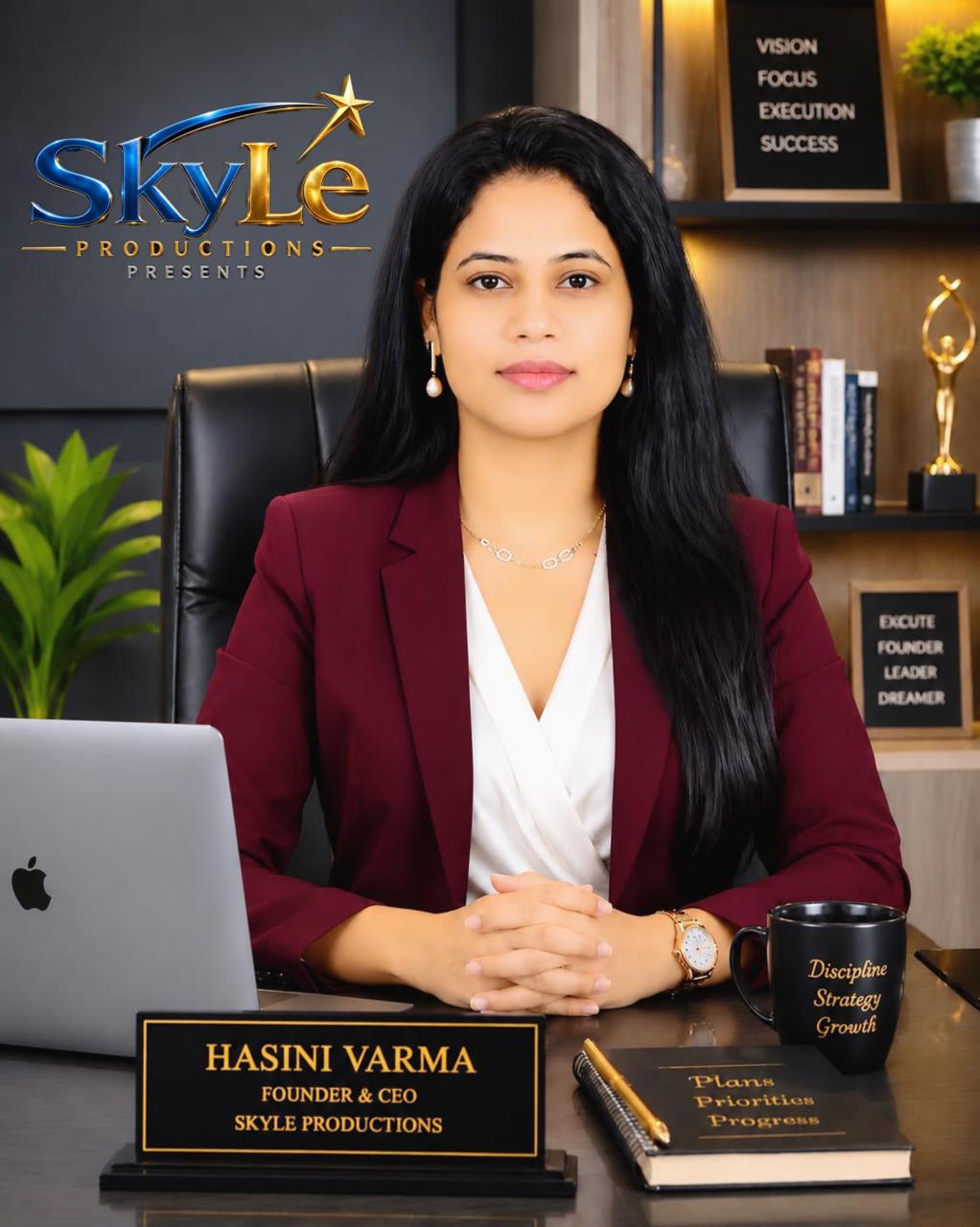 Hasini Varma, Founder and CEO of SkyLe Productions